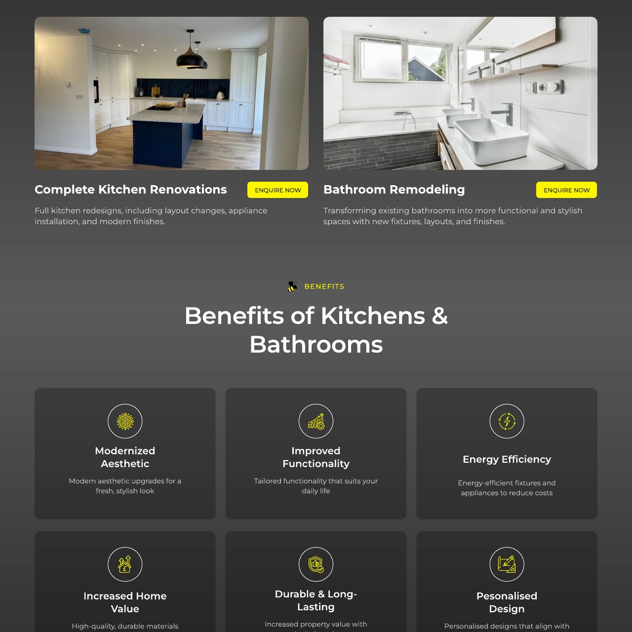 Kitchens & Bathrooms — Part 2 of 4