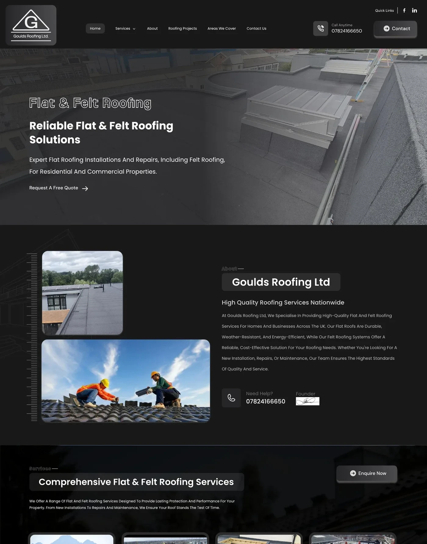 Flat & Felt Roofing — Part 1 of 4